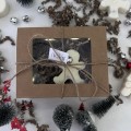Christmas box with handmade soy wax candles Products